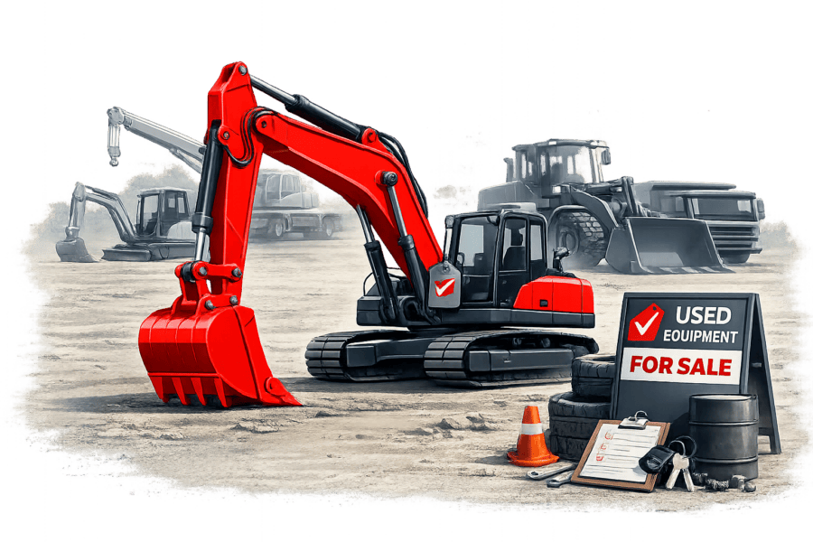 Как продать спецтехнику с пробегом