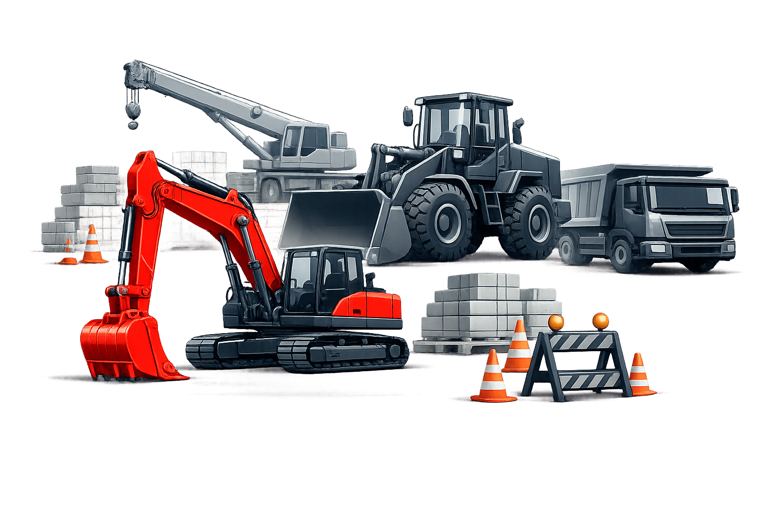 Аренда спецтехники: преимущества и недостатки